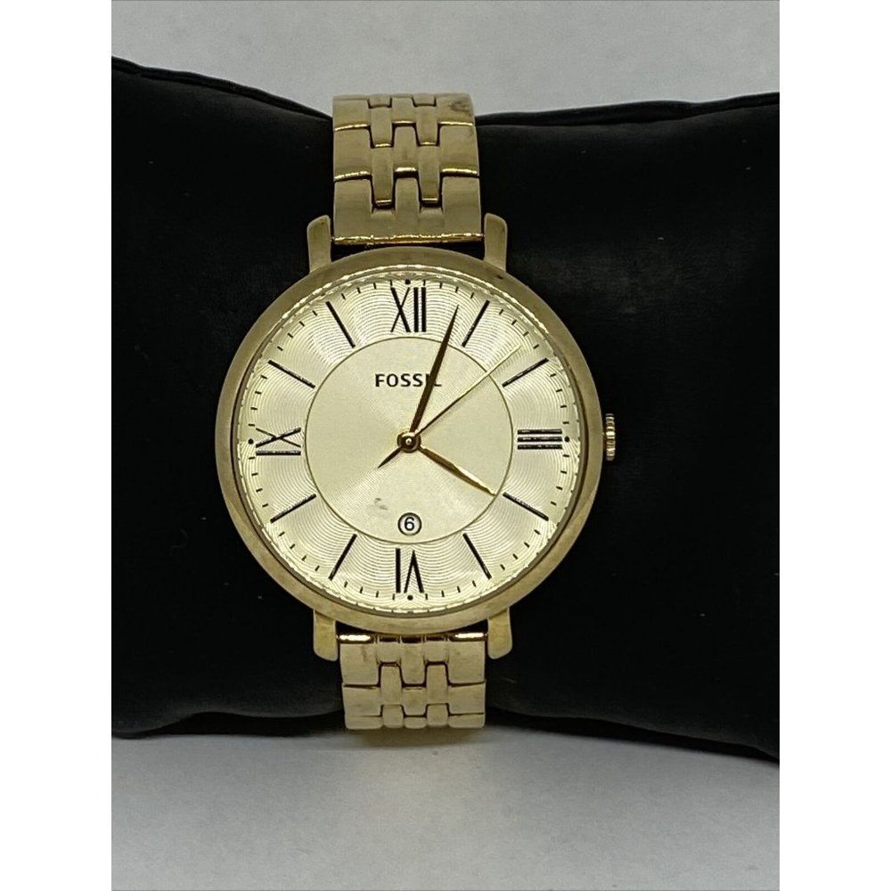 Fossil ES3434 Women's Gold Stainless Steel Analog